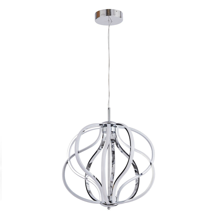 10 - Light Dimmable LED Globe Chandelier #MX21044-P10