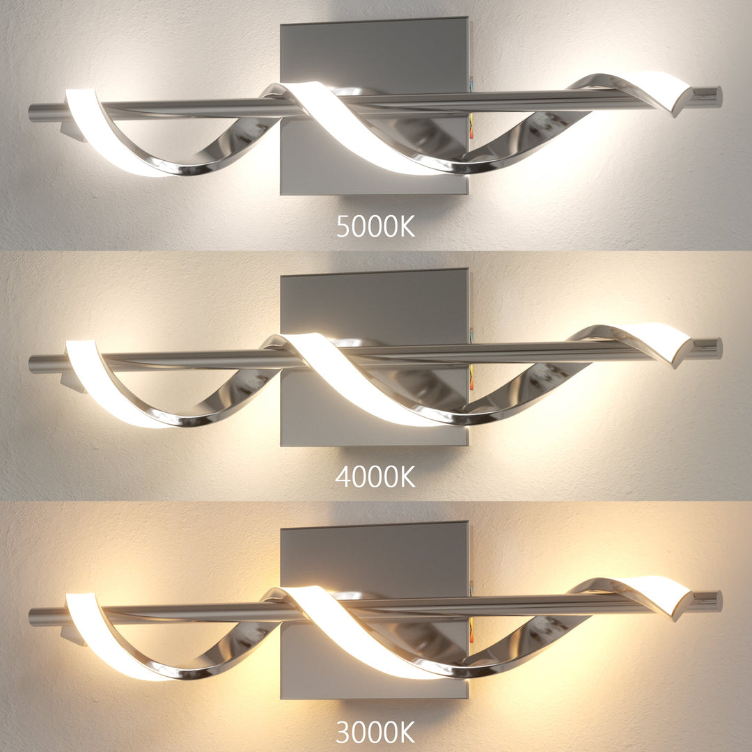 23.6-inch Spiral Led-illuminated Wall Lamp #MX21052