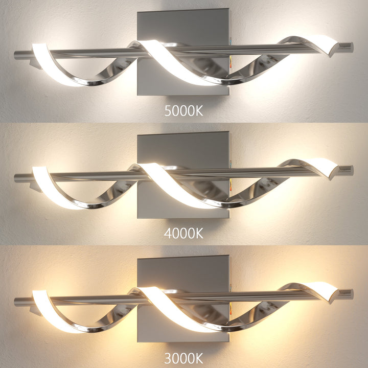 23.6-inch Spiral Led-illuminated Wall Lamp #MX21052