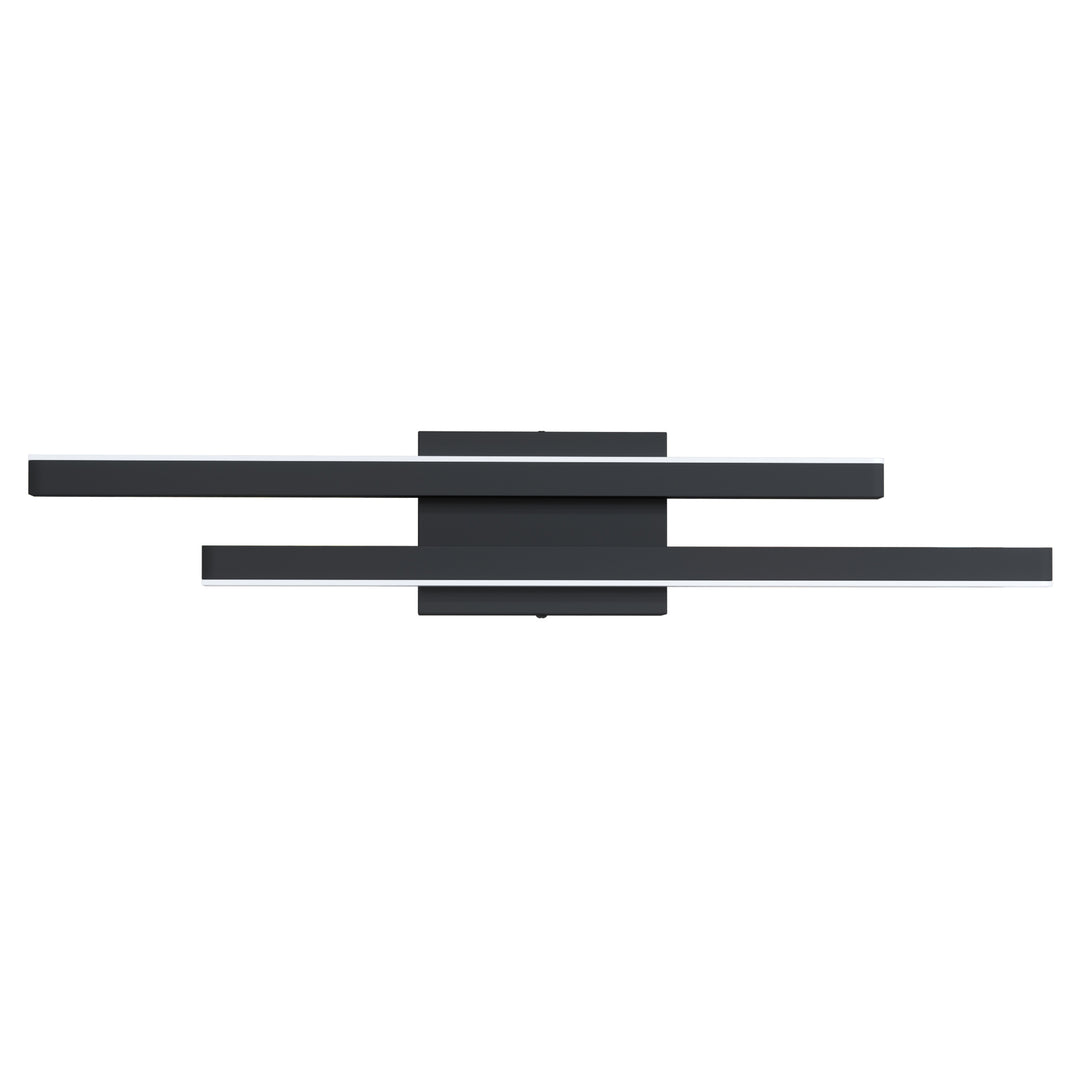 Glint 2-Light Led Dimmable Flush Mounted Sconce #MX21054