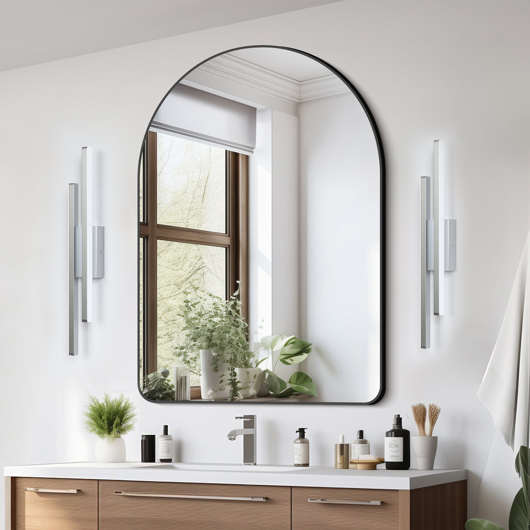 Glint 2-Light Led Dimmable Flush Mounted Sconce #MX21054