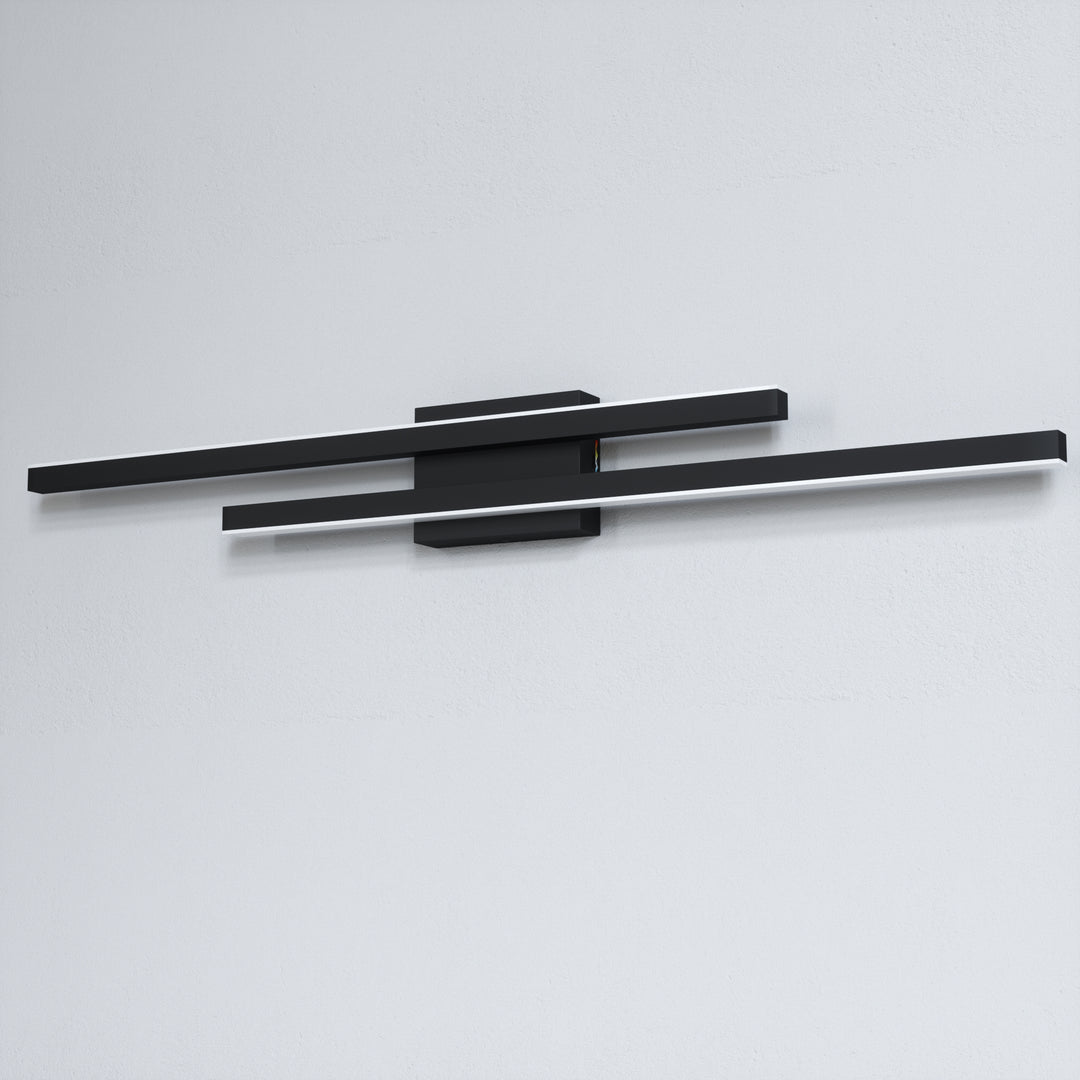 Glint 2-Light Led Dimmable Flush Mounted Sconce #MX21054