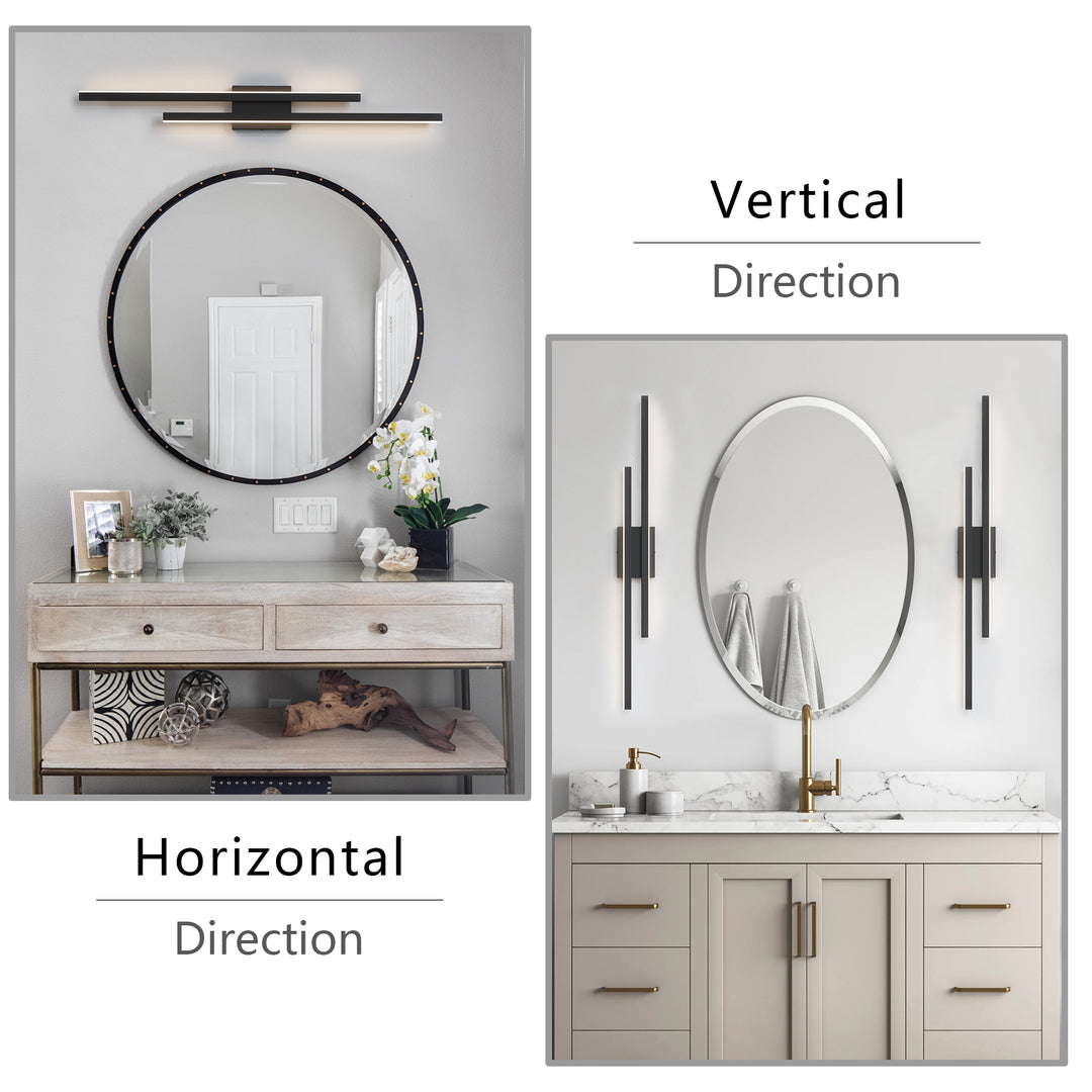 Glint 2-Light Led Dimmable Flush Mounted Sconce #MX21054