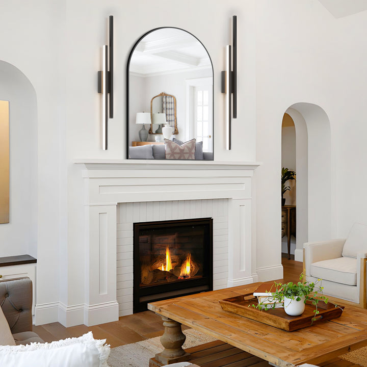 Glint 2-Light Led Dimmable Flush Mounted Sconce #MX21054