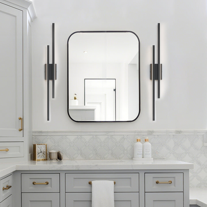 Glint 2-Light Led Dimmable Flush Mounted Sconce #MX21054