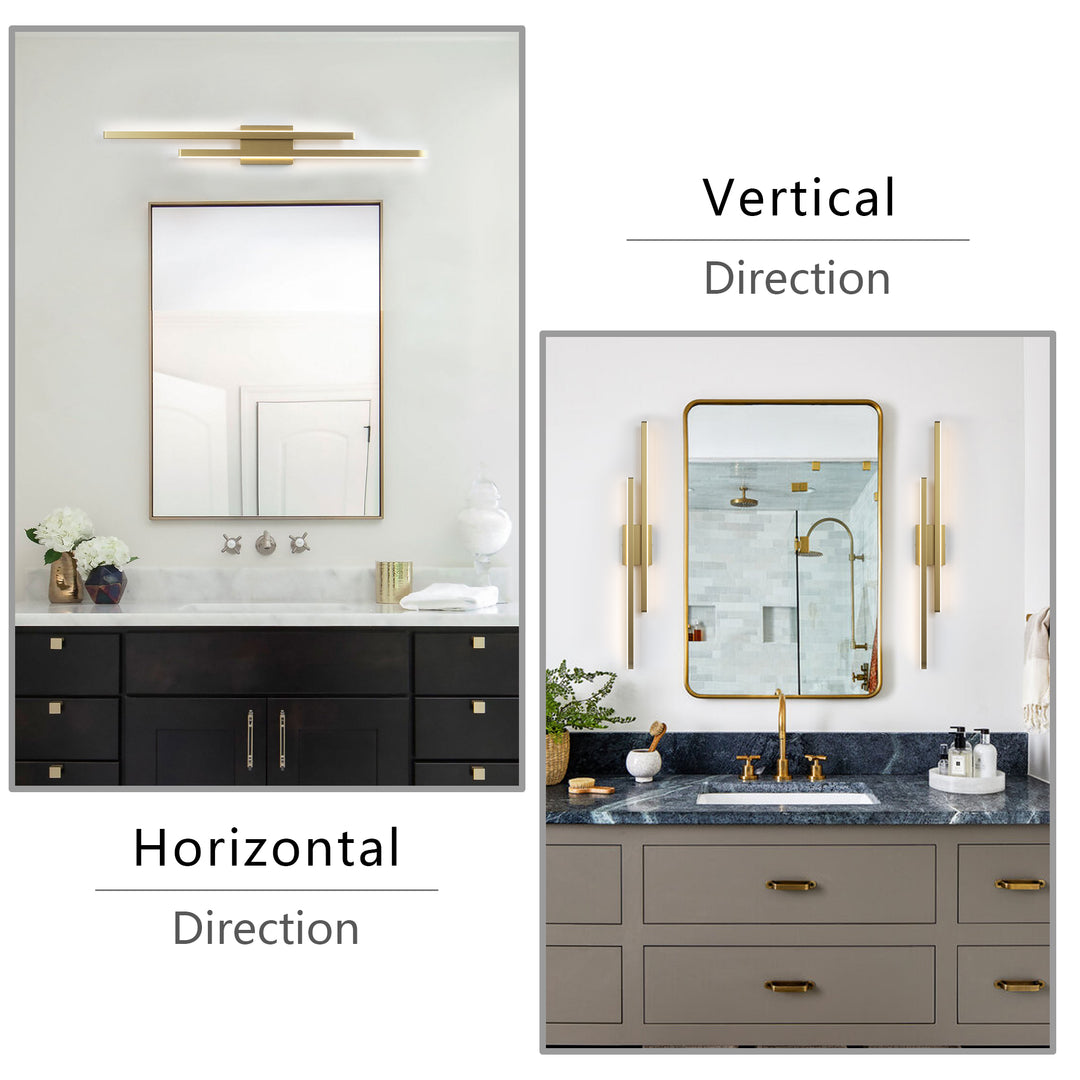 Glint 2-Light Led Dimmable Flush Mounted Sconce #MX21054