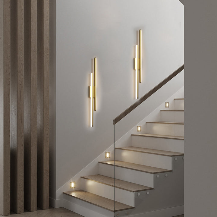 Glint 2-Light Led Dimmable Flush Mounted Sconce #MX21054