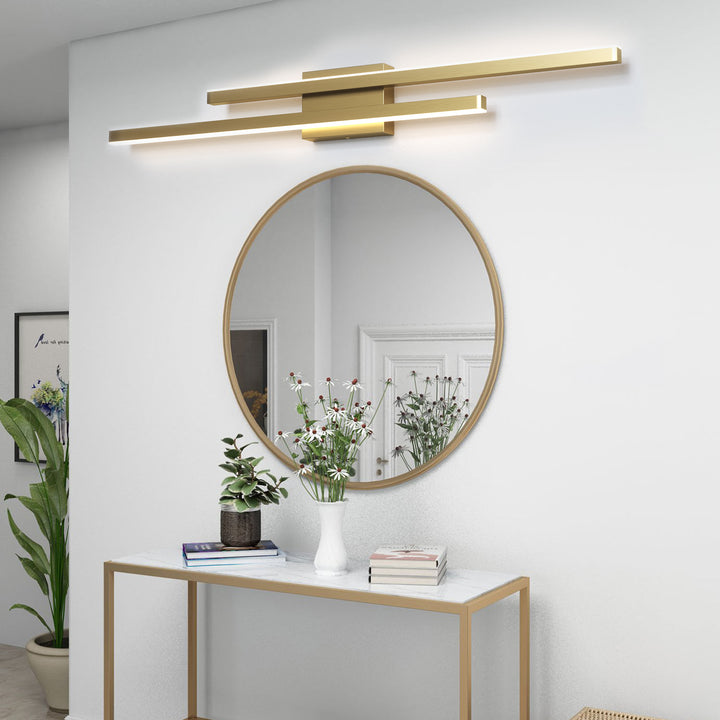 Glint 2-Light Led Dimmable Flush Mounted Sconce #MX21054