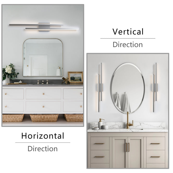 Glint 2-Light Led Dimmable Flush Mounted Sconce #MX21054