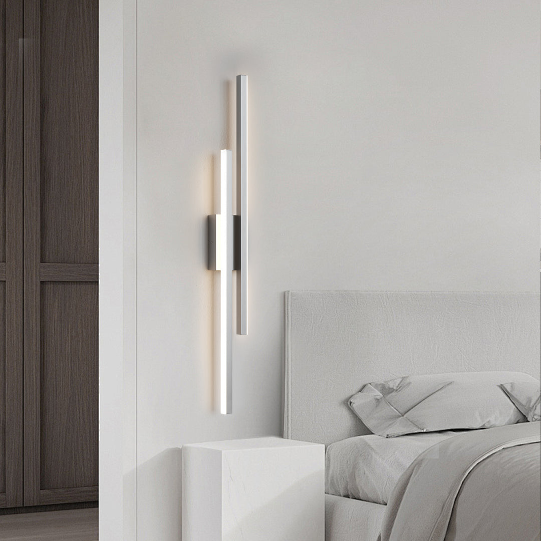 Glint 2-Light Led Dimmable Flush Mounted Sconce #MX21054