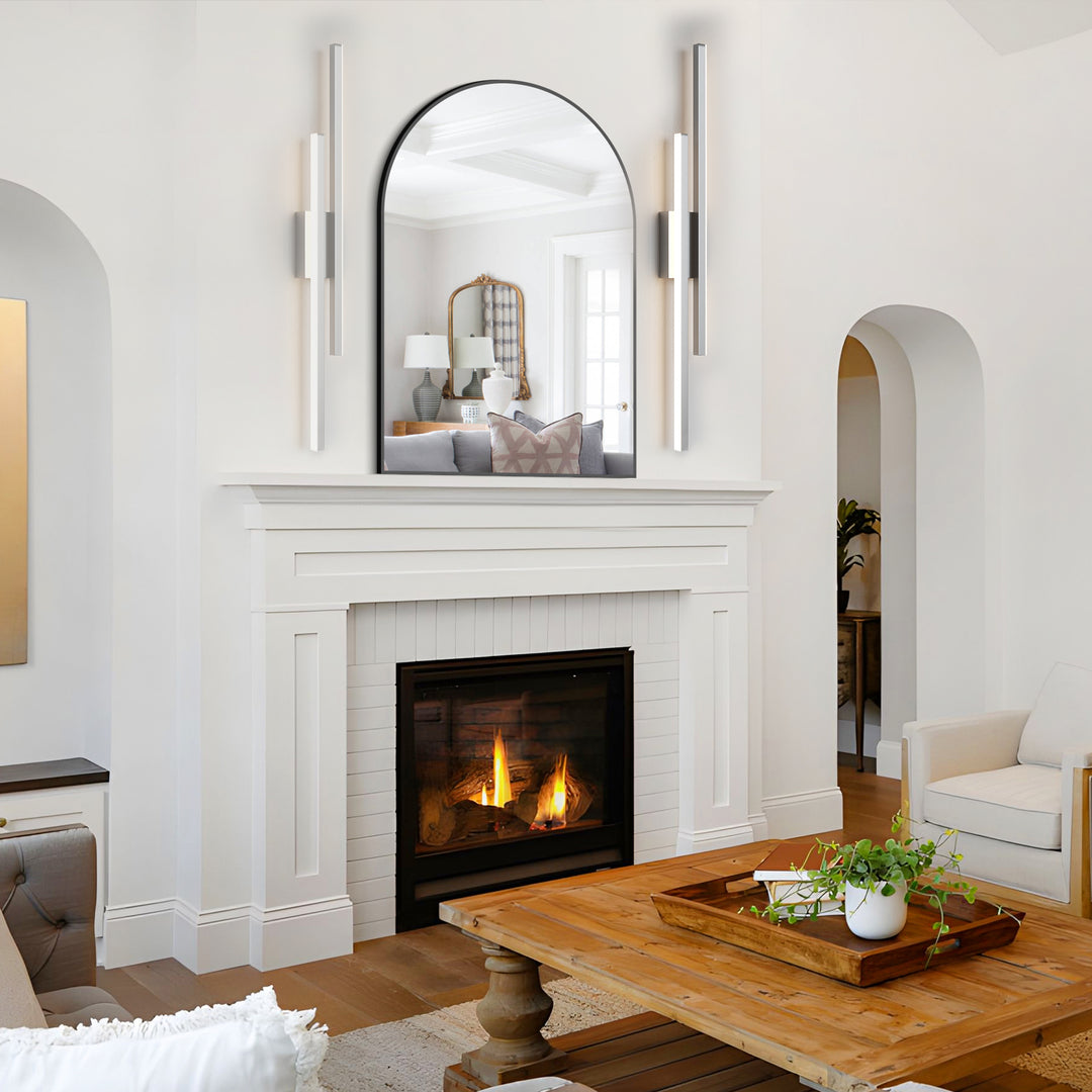 Glint 2-Light Led Dimmable Flush Mounted Sconce #MX21054