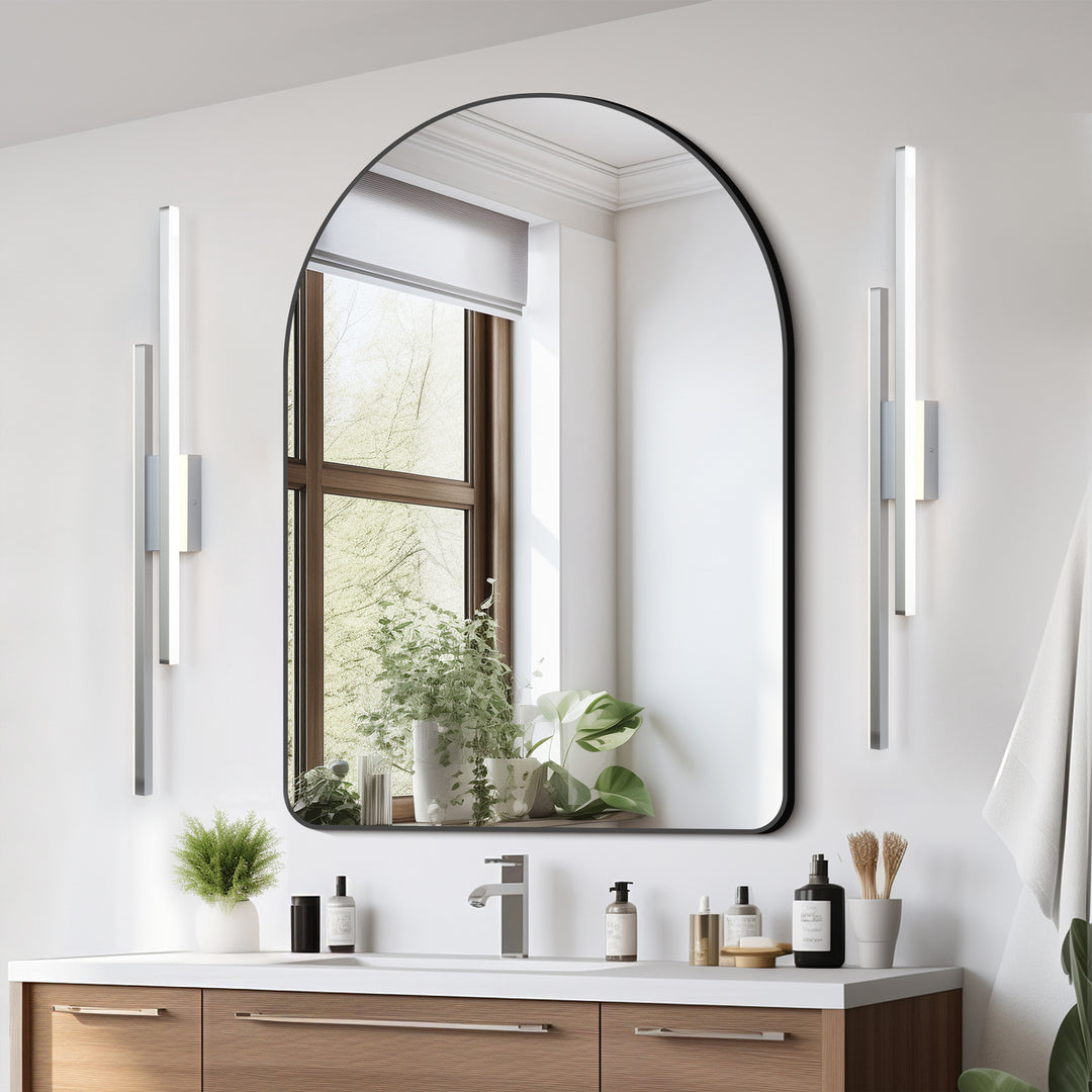 Glint 2-Light Led Dimmable Flush Mounted Sconce #MX21054