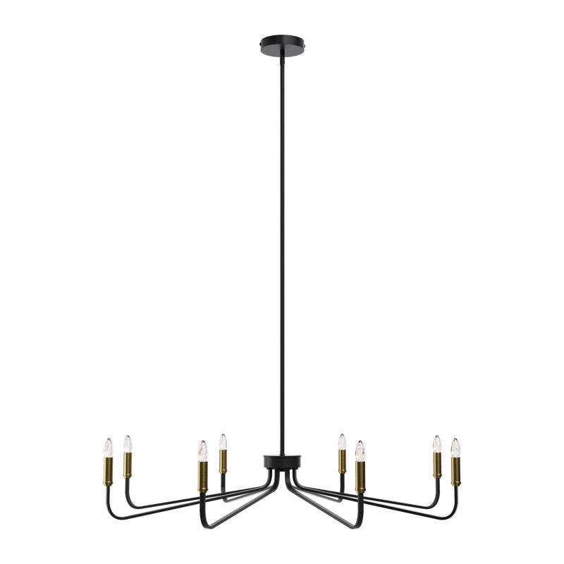 Essence 6 - Light 26"W Dimmable Classic Candle Style Chandelier #29020