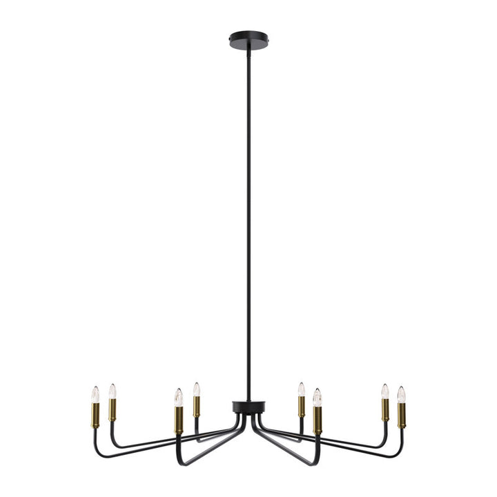 Essence 6 - Light 26"W Dimmable Classic Candle Style Chandelier #29020