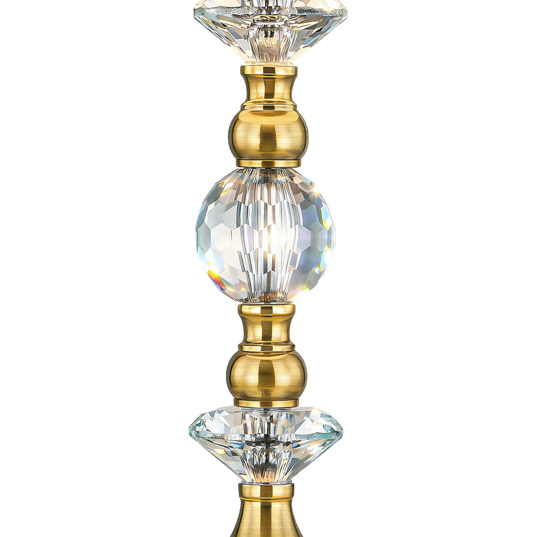 Finesse Modern Minimalist Crystal Glass Table Lamp Set (2 pieces) #T266