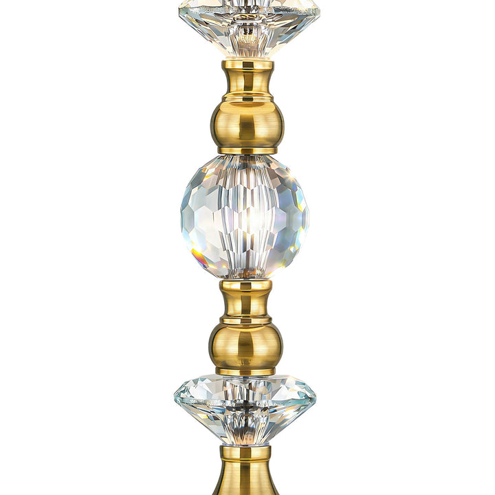Finesse Modern Minimalist Crystal Glass Table Lamp Set (2 pieces) #T266