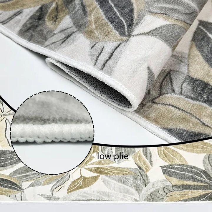 Nature Flower Non-slip Machine Washable Area Rug For Living Room, Hallway Runner, Entryway Rug #AZJL110