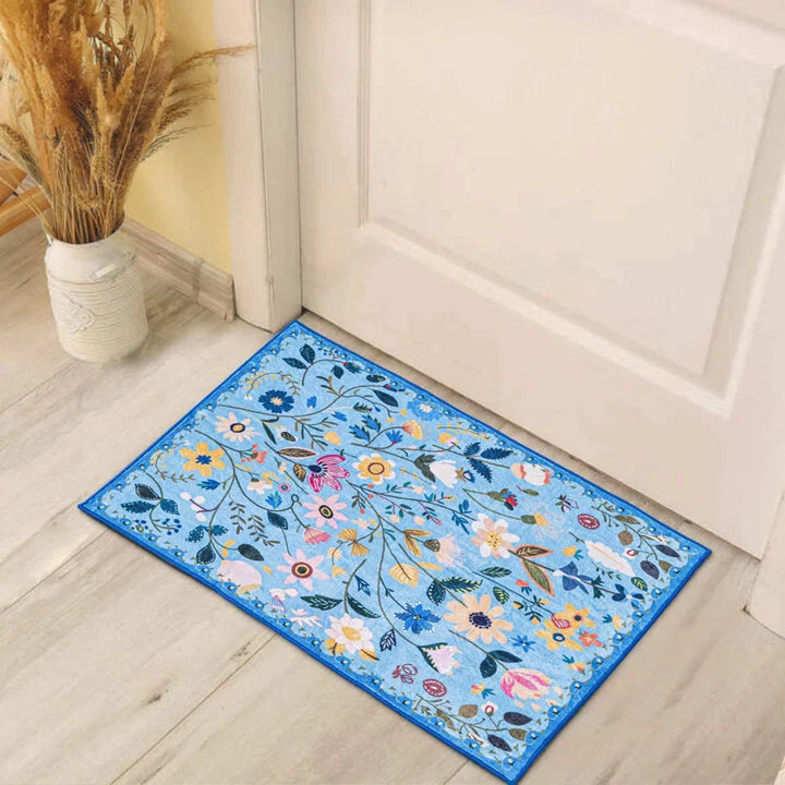 YUIlili Nature Voja Non-Slip Machine Washable Colorful Modern Area Rug For Living Room, Hallway Runner, Entryway Rug #AZJL9