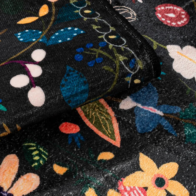 YUIlili Nature Voja Non-Slip Machine Washable Colorful Modern Area Rug For Living Room, Hallway Runner, Entryway Rug #AZJL9