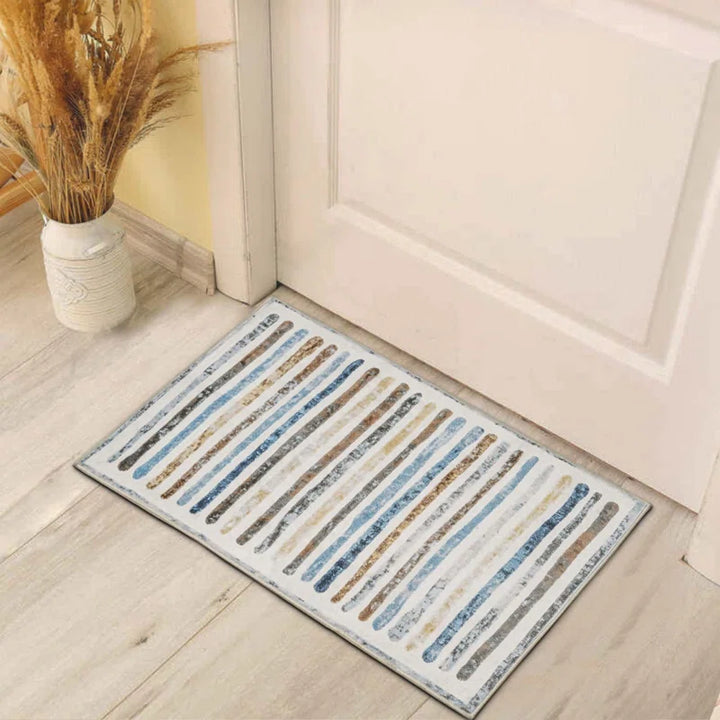 YUIlili Non-Slip Machine Washable Colorful Modern Area Rug For Living Room, Hallway Runner, Entryway Rug #AZJL95