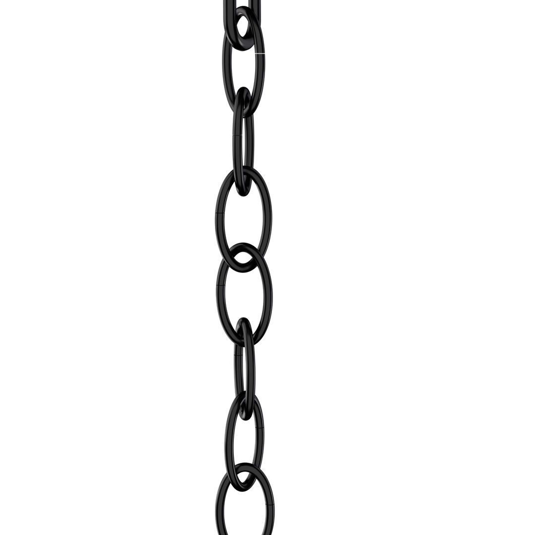 Element 20'' H Black and Gold Iron Outdoor Hanging Lights with Tempered Glass #7093