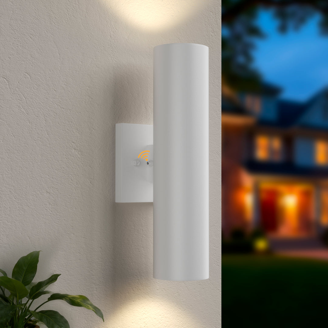 Aluminum Black Outdoor Wall Light (Set of 2) #OW7121