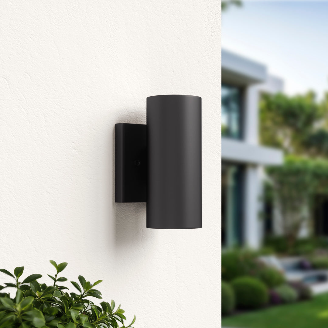 Aluminum Black Outdoor Wall Light (Set of 2) #OW7121