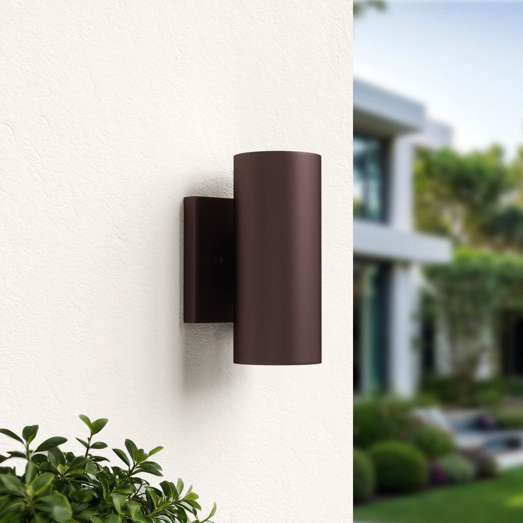 Aluminum Black Outdoor Wall Light (Set of 2) #OW7121