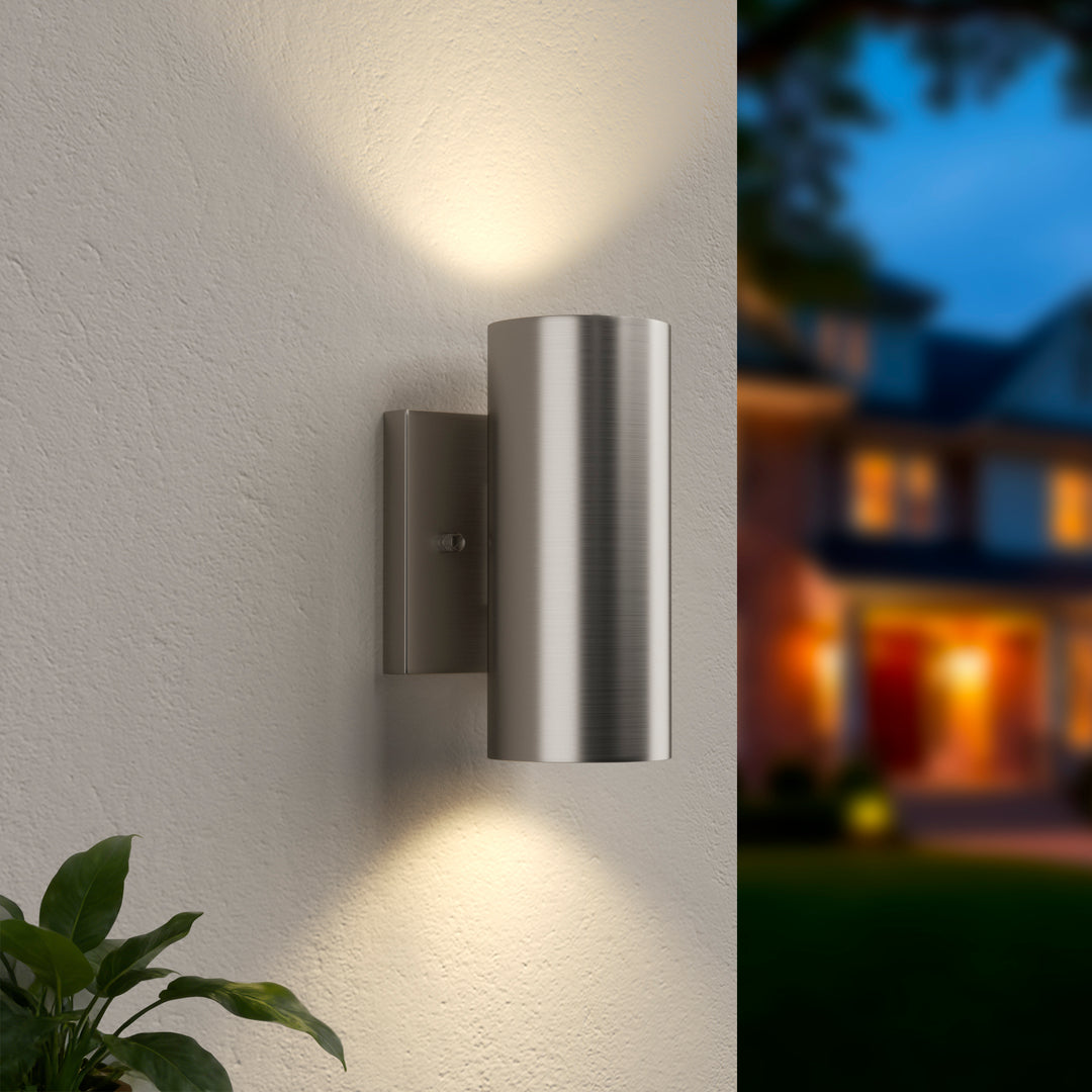 Aluminum Black Outdoor Wall Light (Set of 2) #OW7121