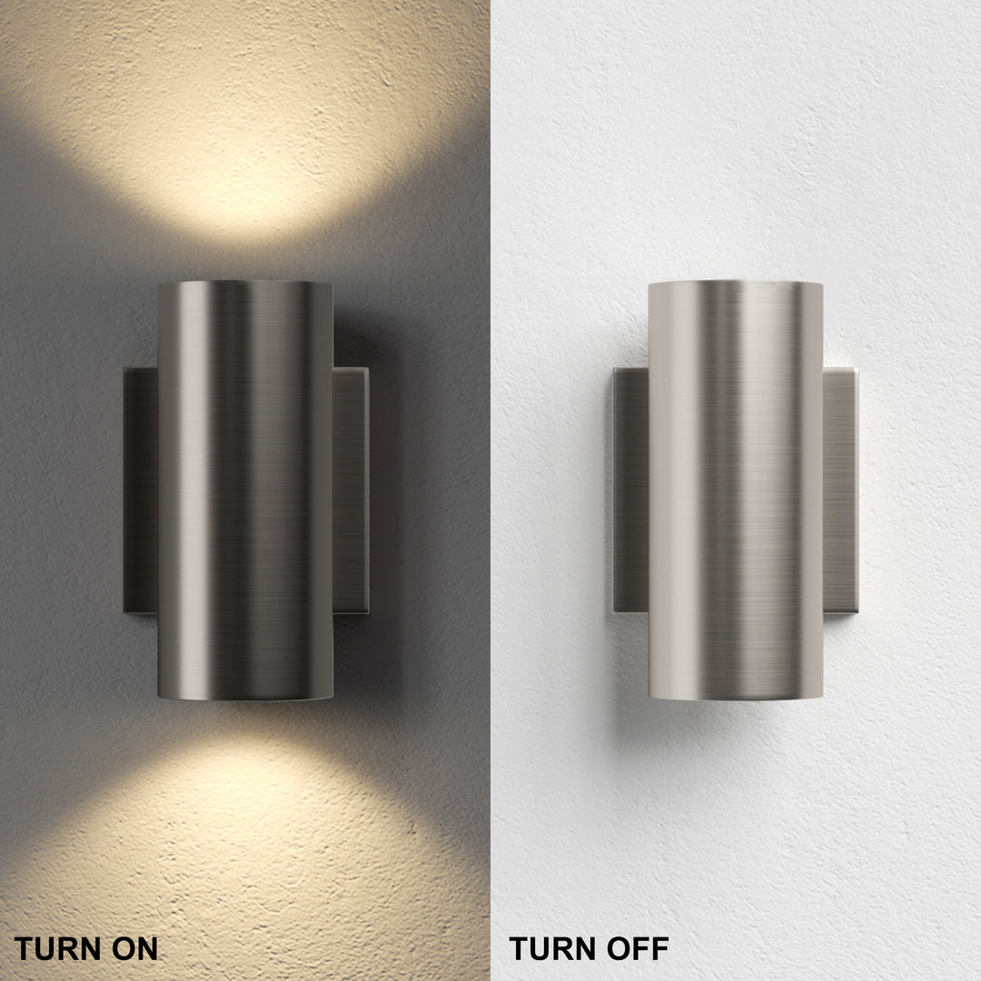 Dusk Black Dimmable Led Wall Sconces (Set of 2) #OW7121