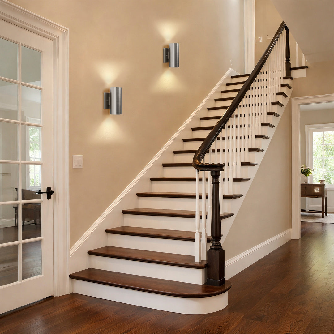 Dusk Black Dimmable Led Wall Sconces (Set of 2) #OW7121