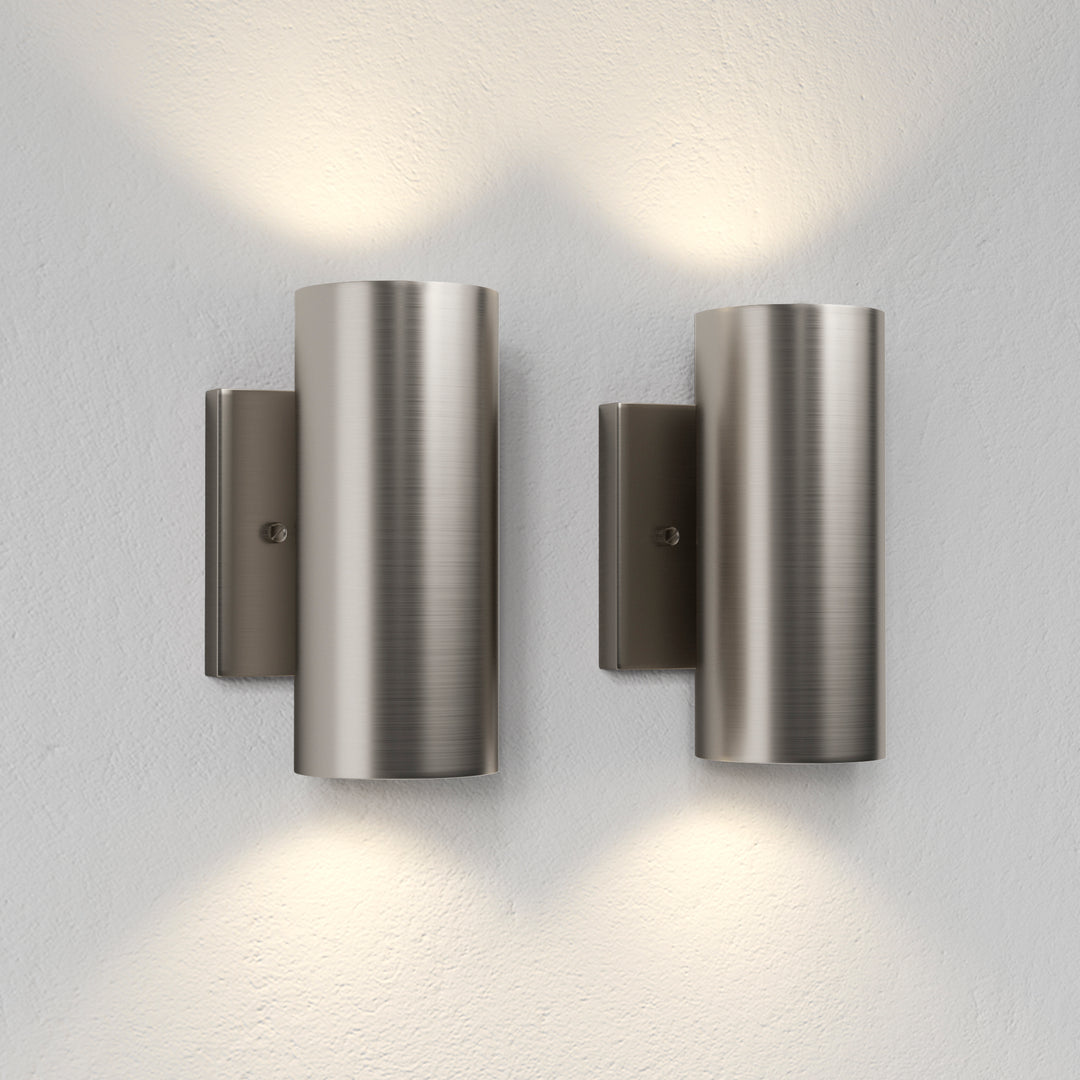 Dusk Black Dimmable Led Wall Sconces (Set of 2) #OW7121