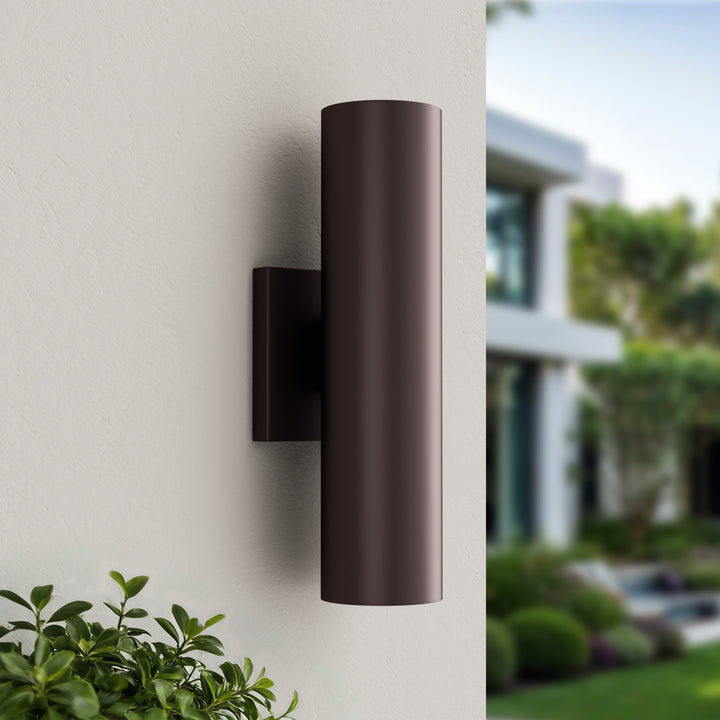 Aluminum Black Outdoor Wall Light (Set of 2) #OW7121