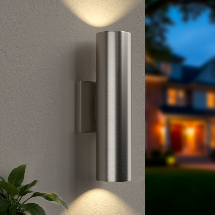 Aluminum Black Outdoor Wall Light (Set of 2) #OW7121