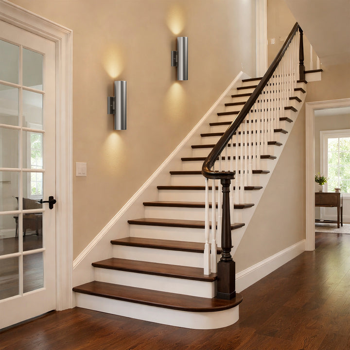 Dusk Black Dimmable Led Wall Sconces (Set of 2) #OW7121