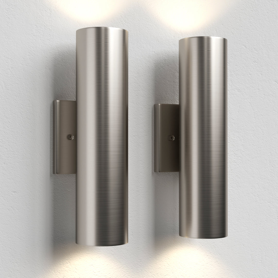 Dusk Black Dimmable Led Wall Sconces (Set of 2) #OW7121
