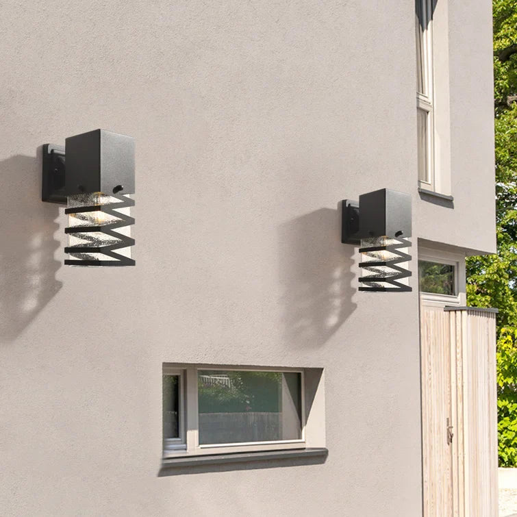 Maxax 9.8in H Outdoor Wall Lantern (Set of 2) #2263/2W