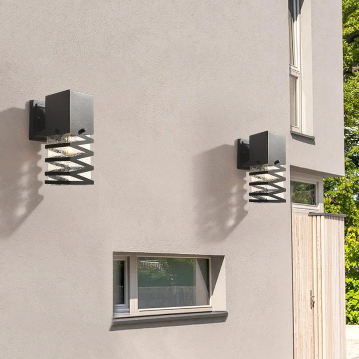 Maxax 9.8in H Outdoor Wall Lantern (Set of 2) #2263/2W