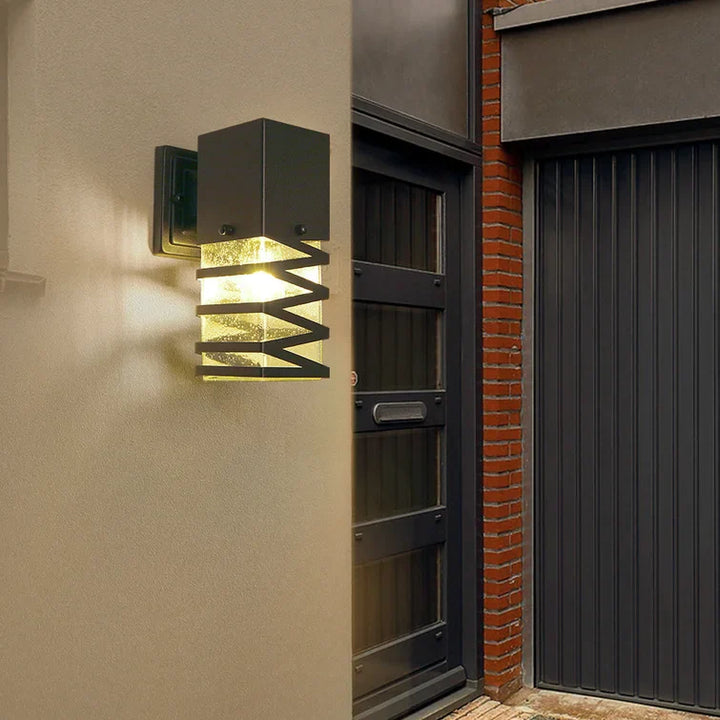 Maxax 9.8in H Outdoor Wall Lantern (Set of 2) #2263/2W