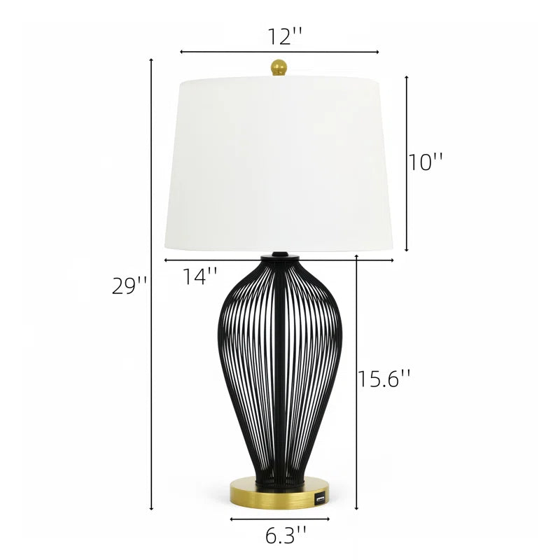 Metal Table Lamp #T174