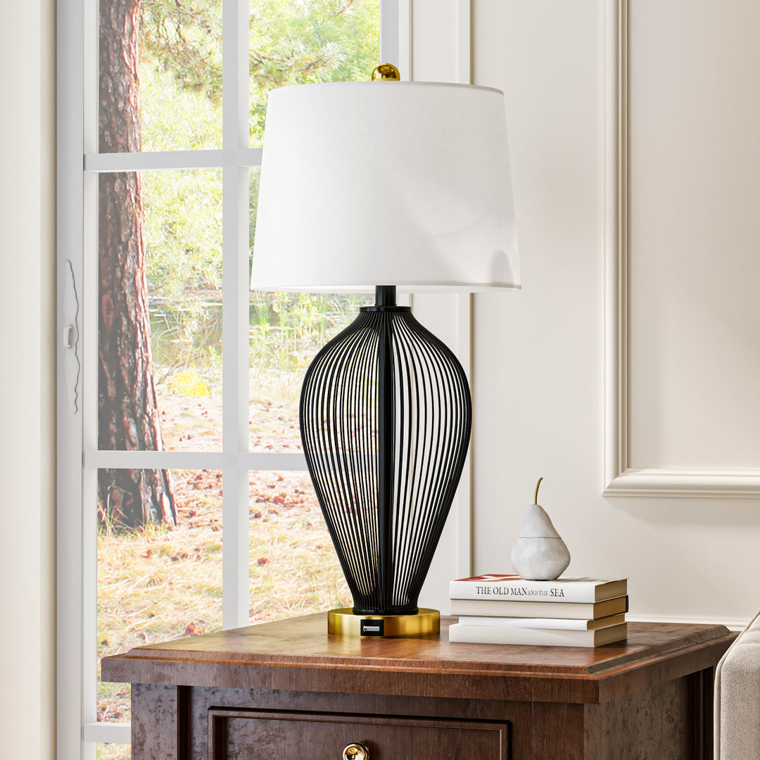 Metal Table Lamp #T174