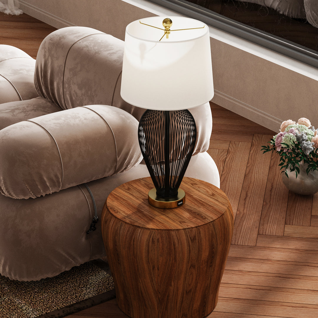 Metal Table Lamp #T174