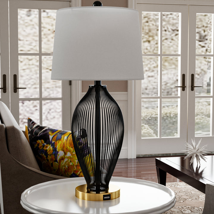 Metal Table Lamp #T174