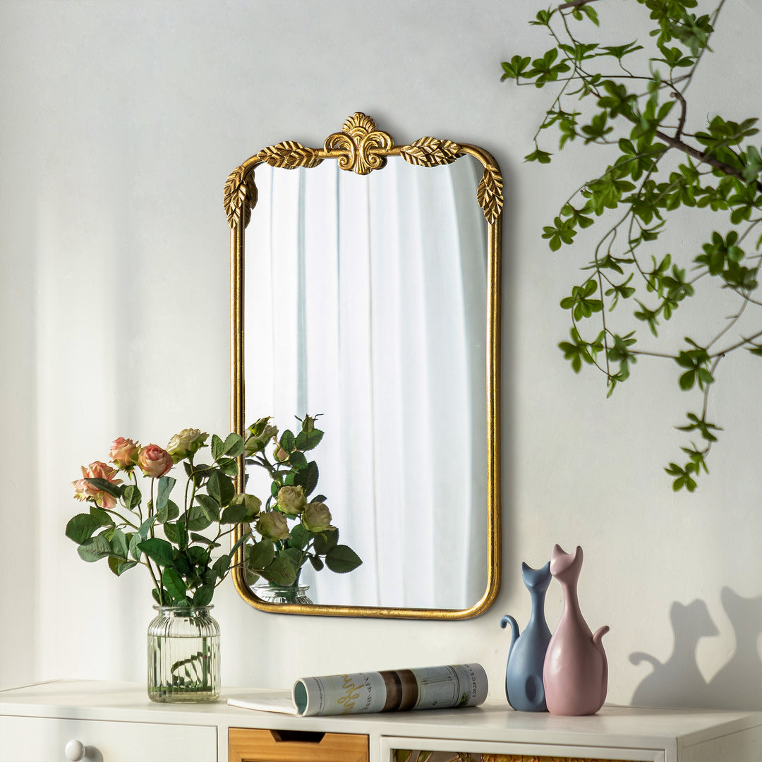 Maxax Round Metal Wall Mirror #25003