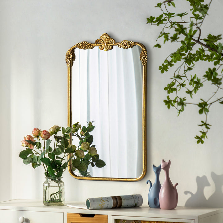 Maxax Round Metal Wall Mirror #25003
