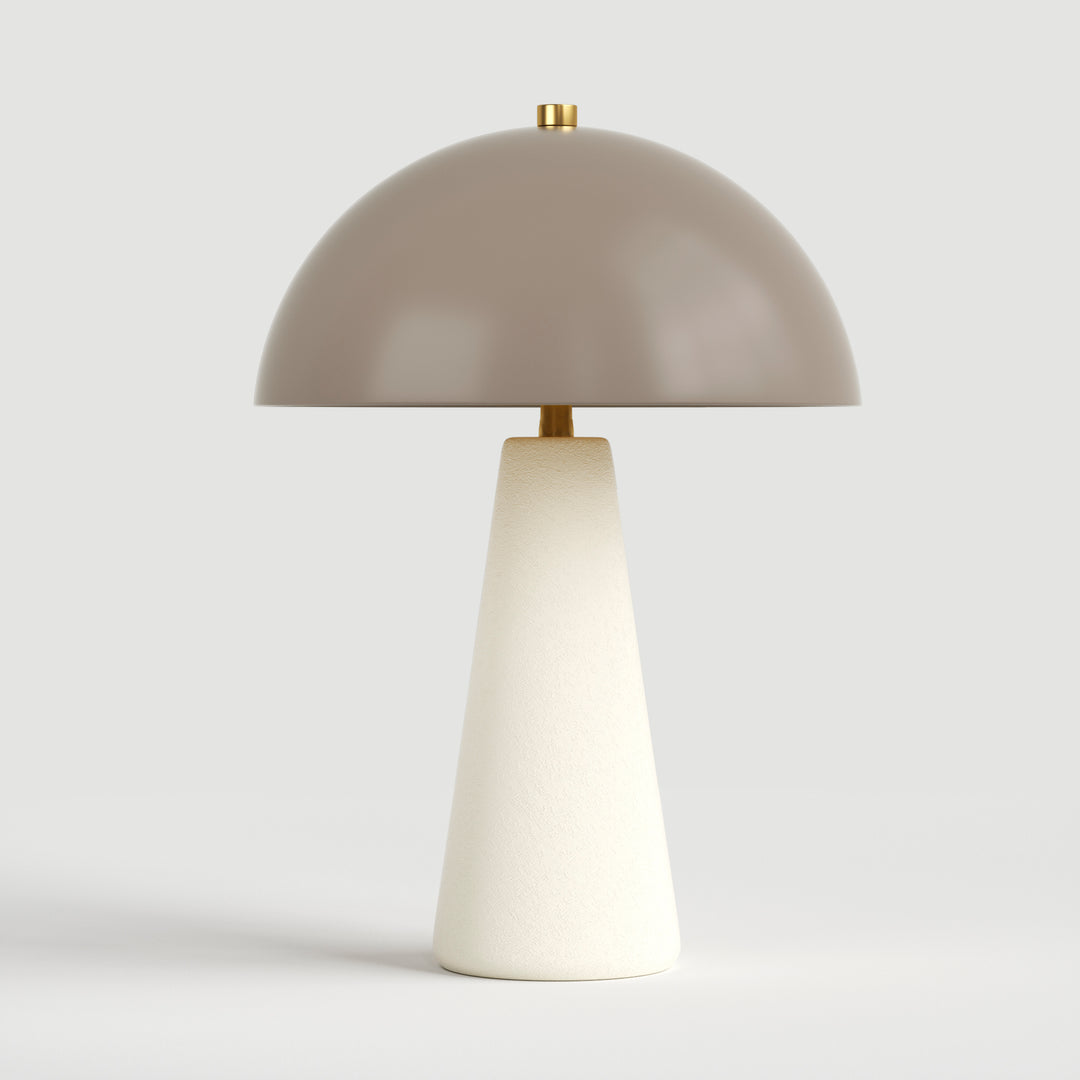 Vivid 17.8" Modern Ceramic And Metal Table Lamp For Living Room/bedroom #T211