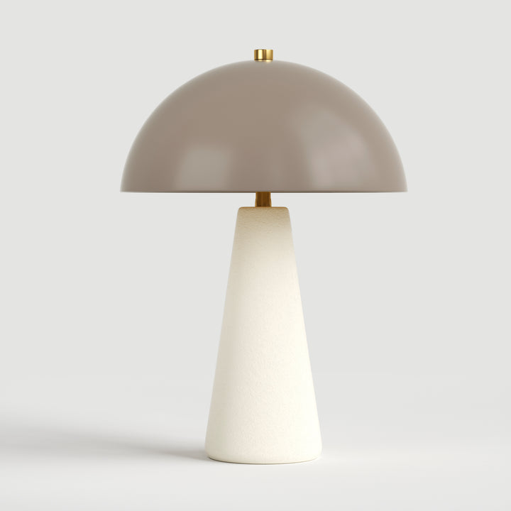 Vivid 17.8" Modern Ceramic And Metal Table Lamp For Living Room/bedroom #T211