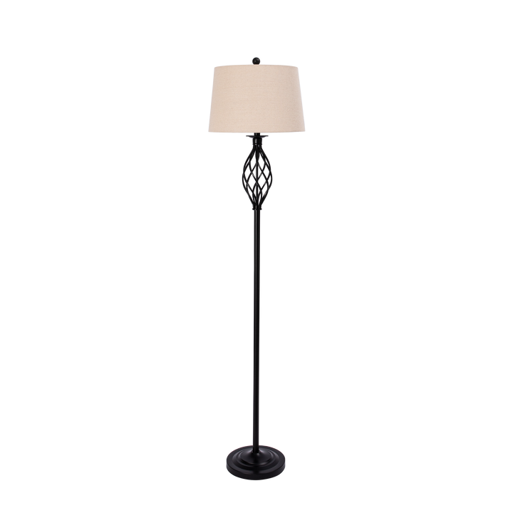 Maxax Traditional Floor & Table Lamp Set of 3 #TF22