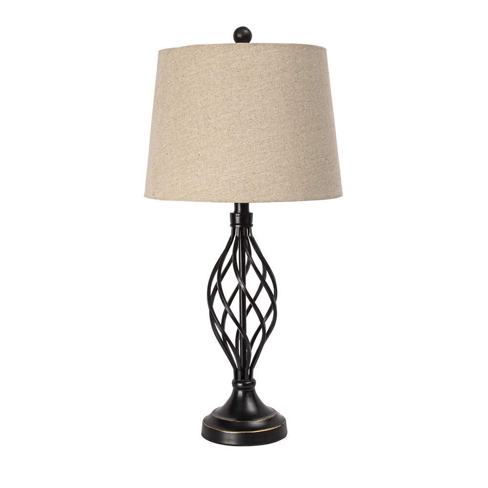 Maxax Traditional Floor & Table Lamp Set of 3