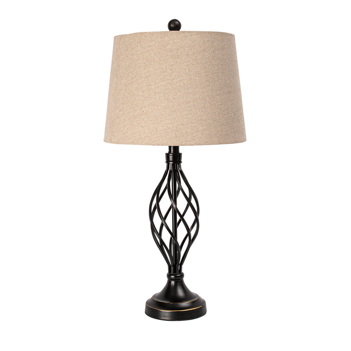 Maxax Traditional Floor & Table Lamp Set of 3